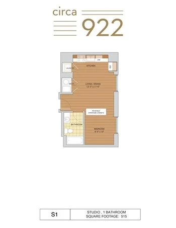 Unit 1018 floor plan