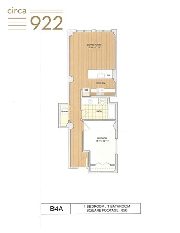 Unit 0305 floor plan