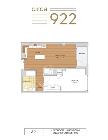 Unit 0812 floor plan
