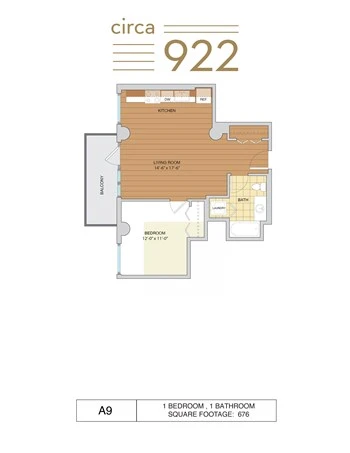 Unit 0204 floor plan