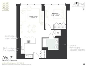 Unit 2707 floor plan