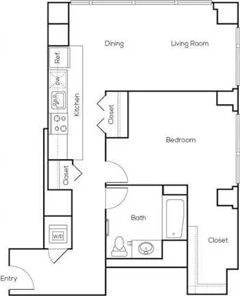 Unit 816 floor plan