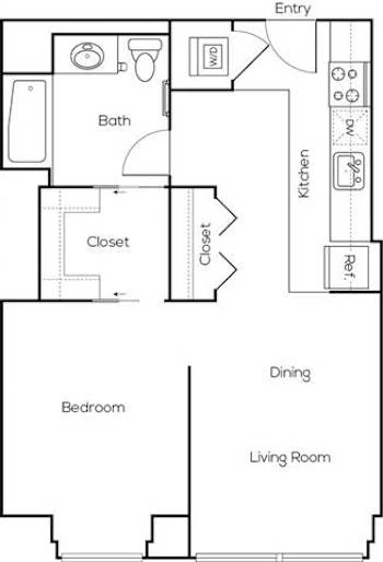 Unit 509 floor plan
