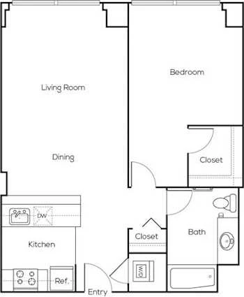 Unit 903 floor plan