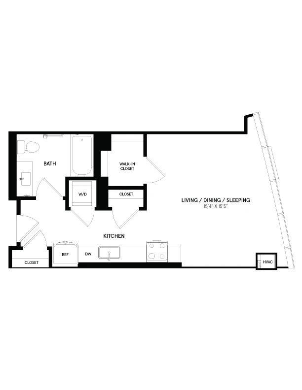 Unit 2604 floor plan