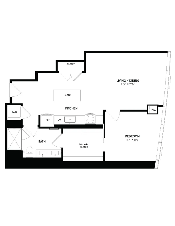 Unit 2109 floor plan