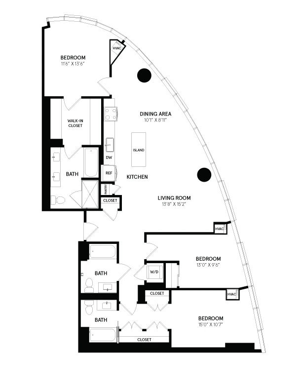 Unit 4202 floor plan