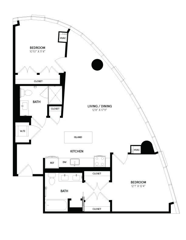 Unit 0902 floor plan