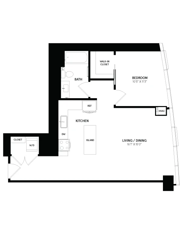Unit 4105 floor plan