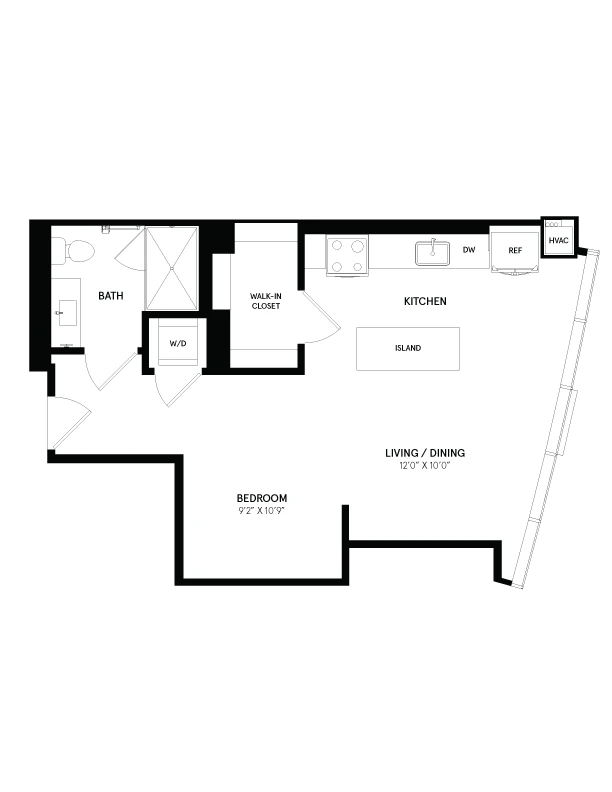 Unit 1112 floor plan
