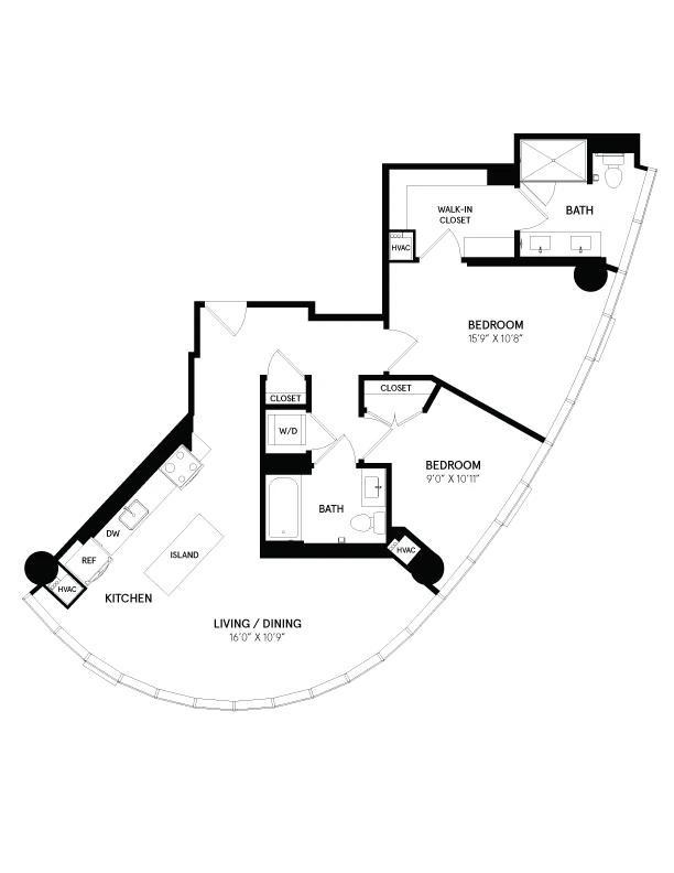 Unit 1114 floor plan