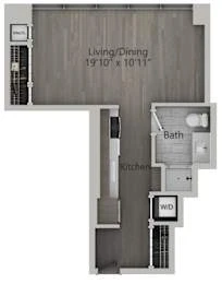 Unit 1006 floor plan