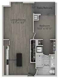 Unit 0514 floor plan