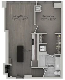 Unit 0705 floor plan