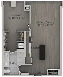 Unit 1308 floor plan