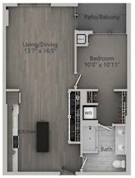 Unit 0822 floor plan