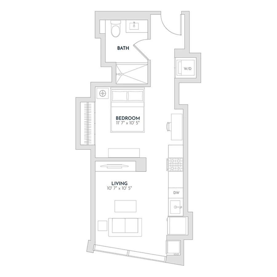 Unit 510 floor plan