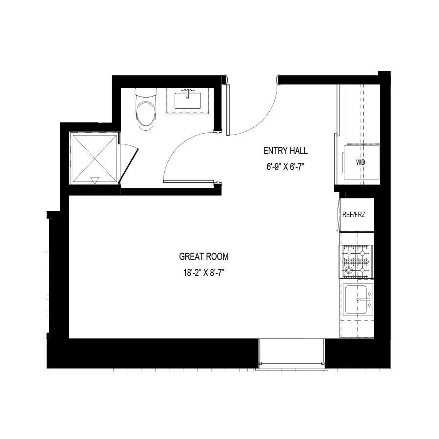 Unit 440 floor plan