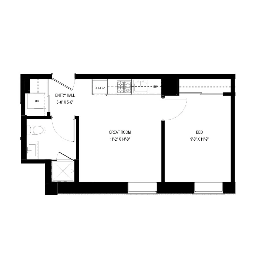 Unit 328 floor plan