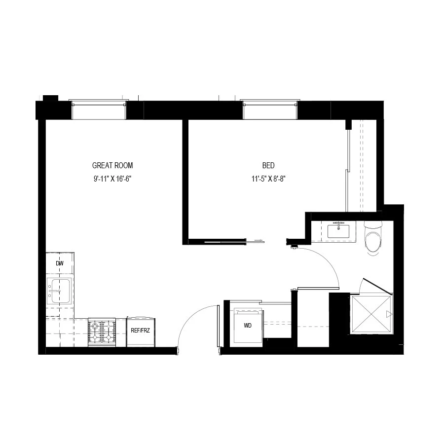 Unit 320 floor plan
