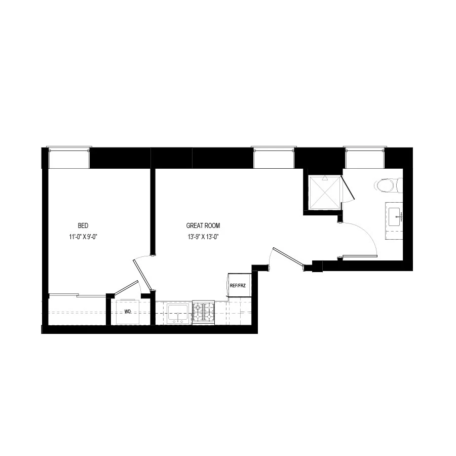 Unit 133 floor plan