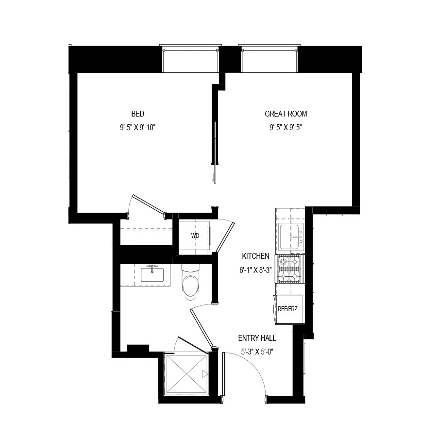 Unit 112 floor plan