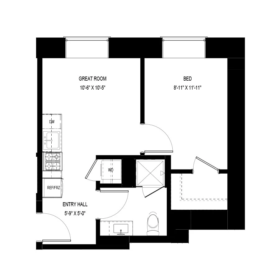 Unit 230 floor plan