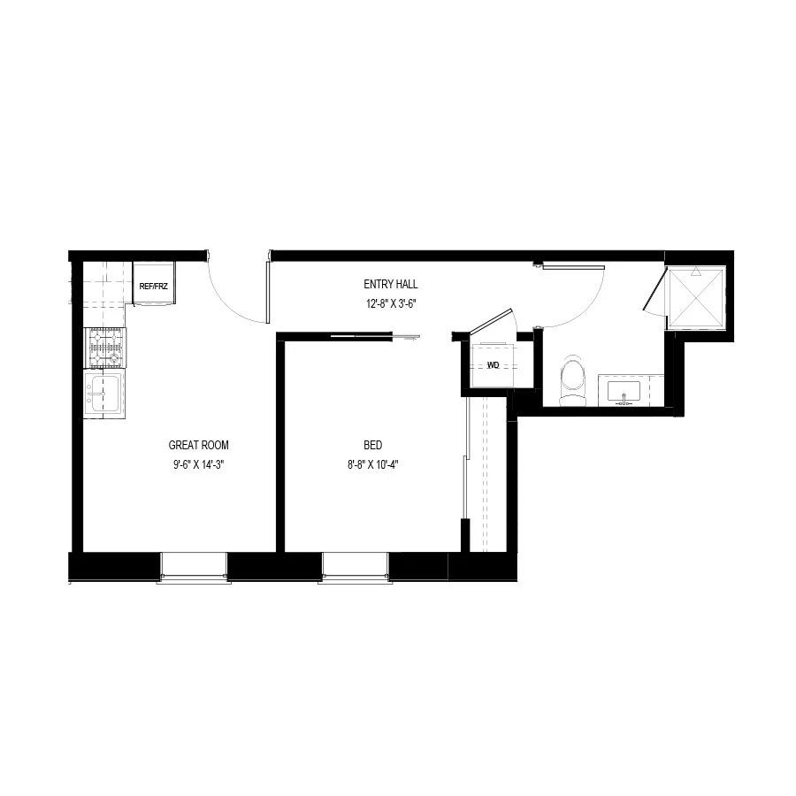 Unit 425 floor plan