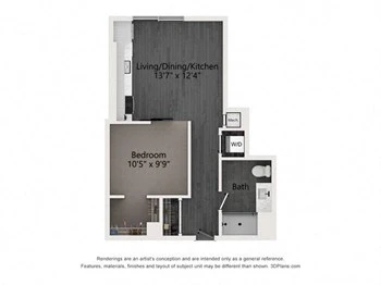 Unit 0408 floor plan