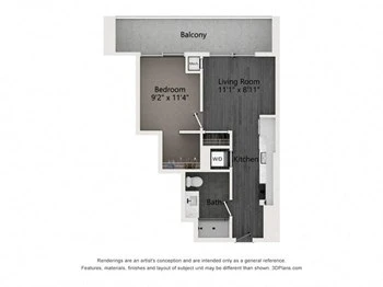 Unit 0816 floor plan