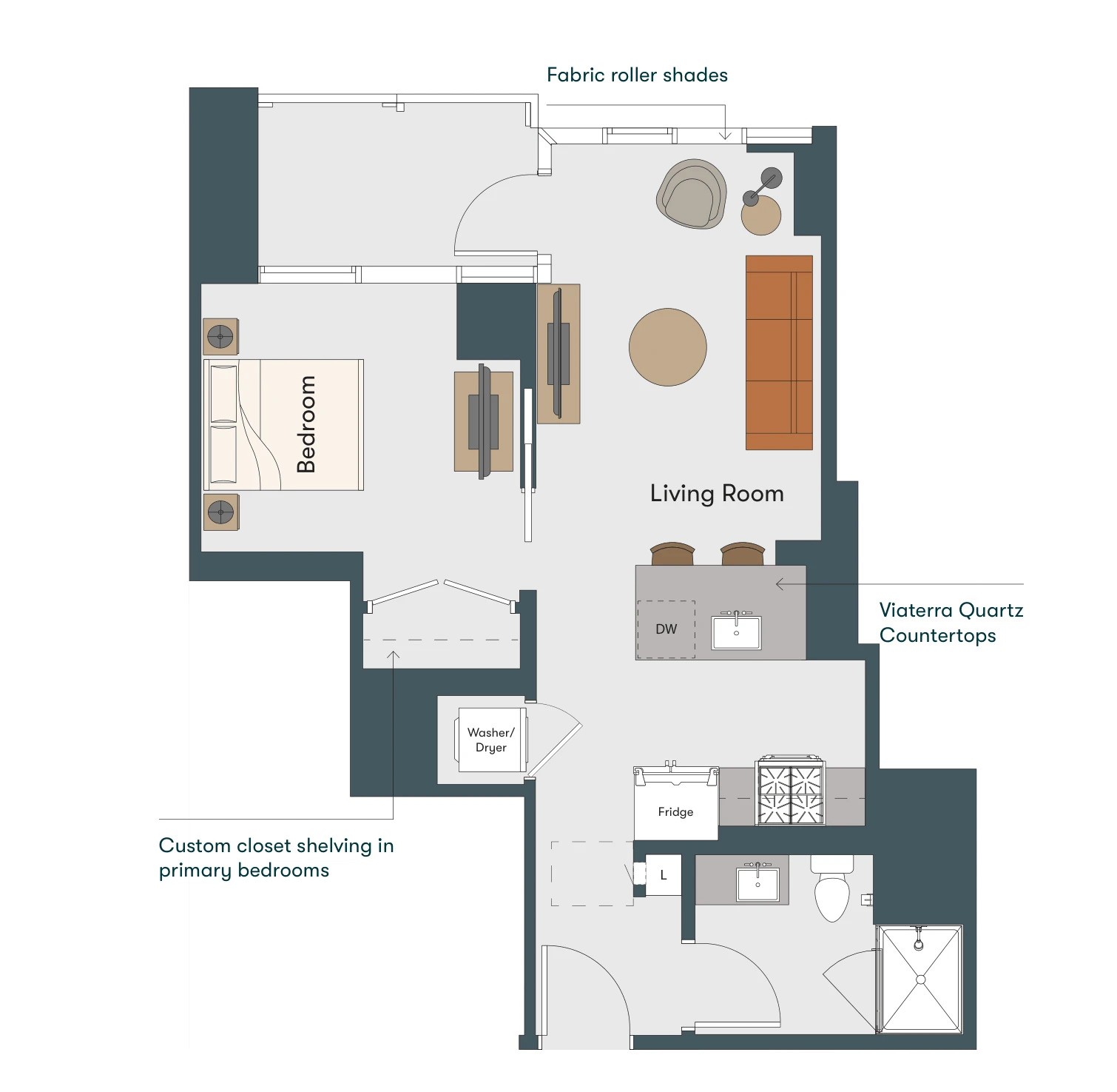 Unit 904 floor plan