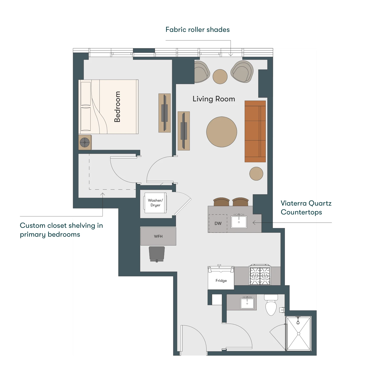 Unit 1904 floor plan