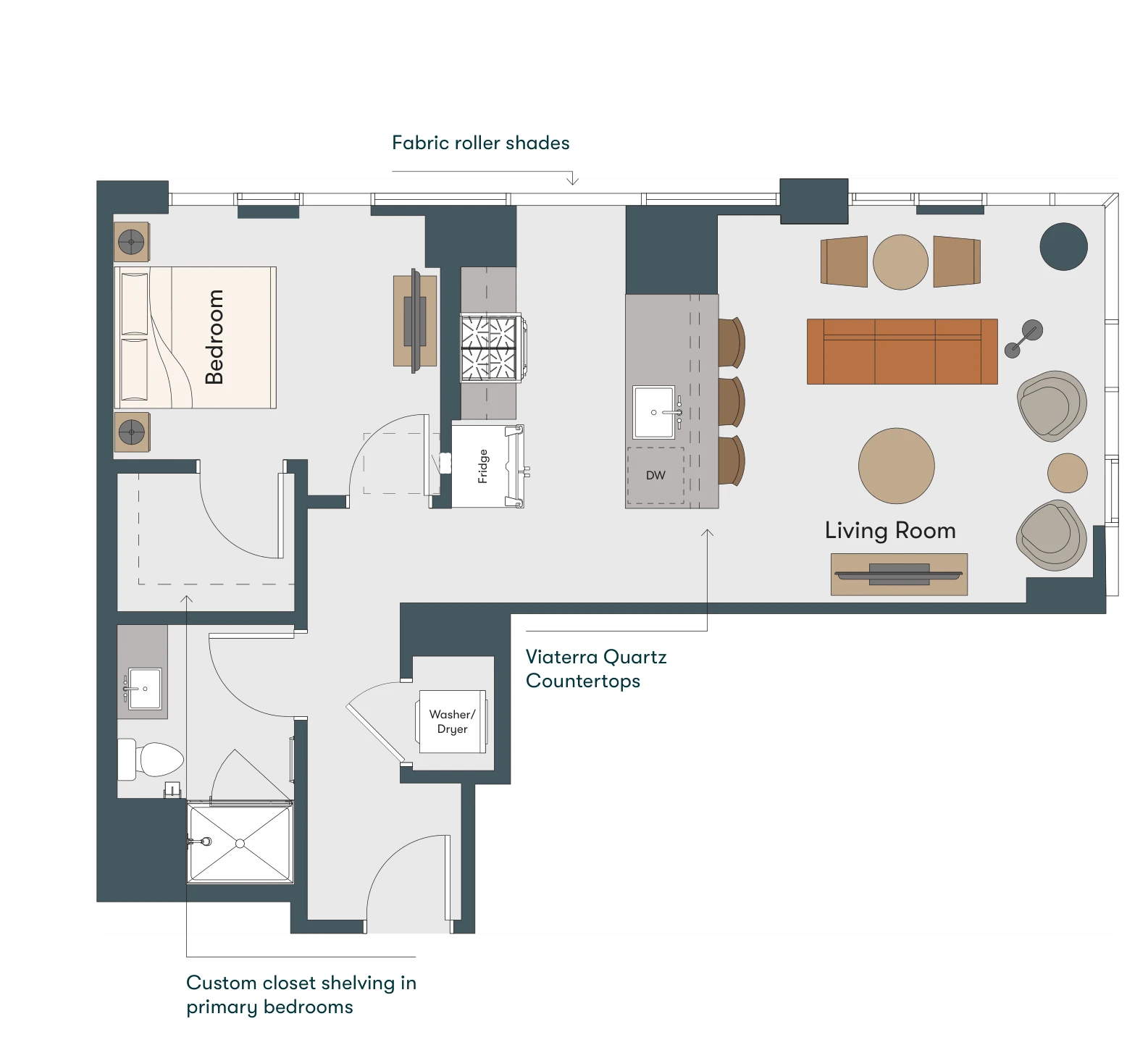 Unit 1212 floor plan