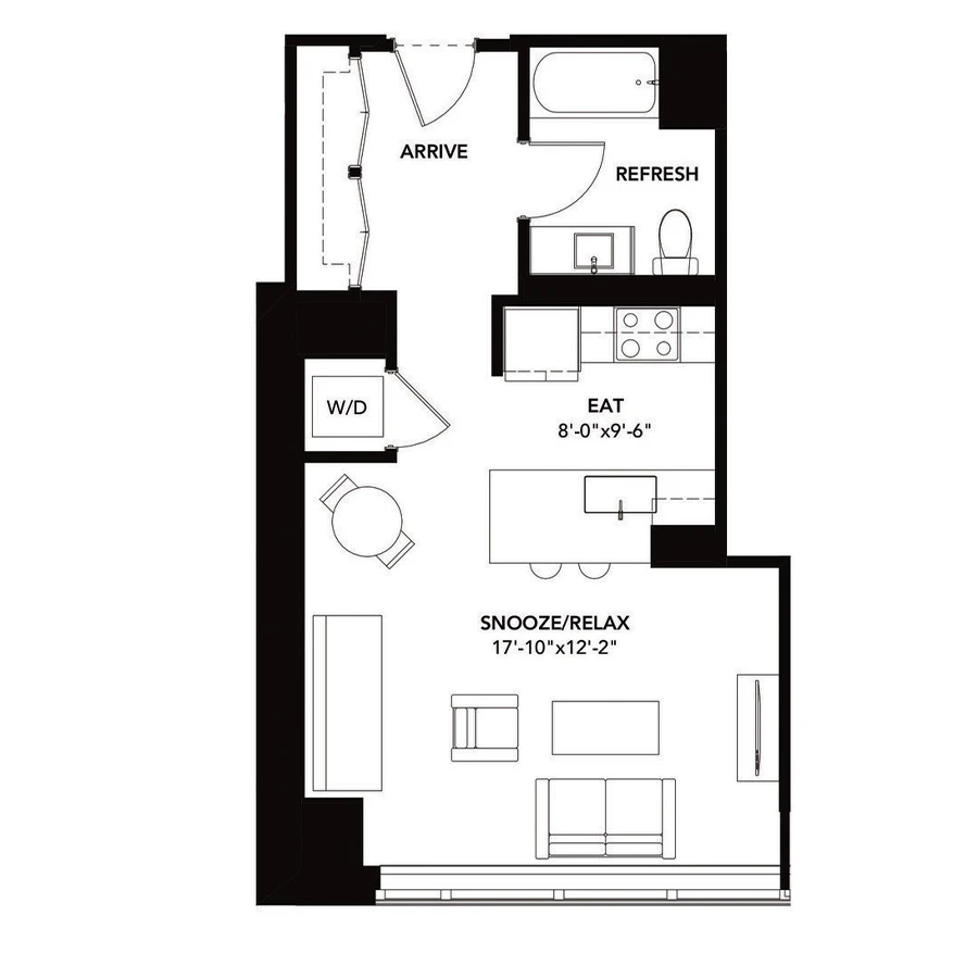 Unit 1011 floor plan