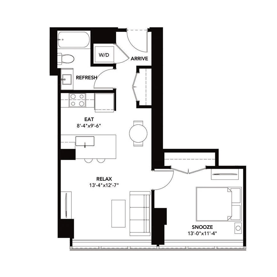 Unit 1115 floor plan