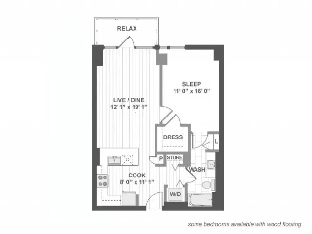Unit 311 floor plan