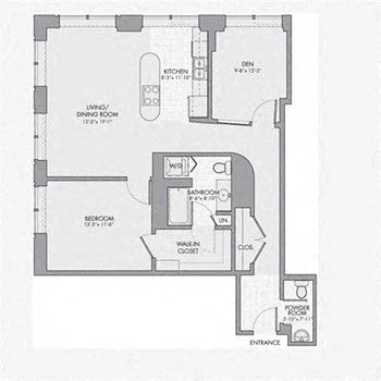 Unit 00-PH10 floor plan