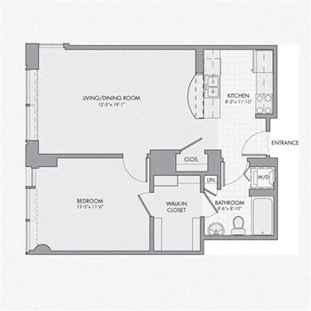 Unit 00-1104 floor plan