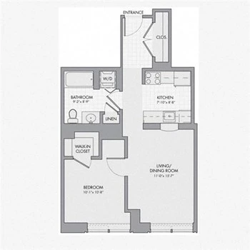 Unit 00-1611 floor plan