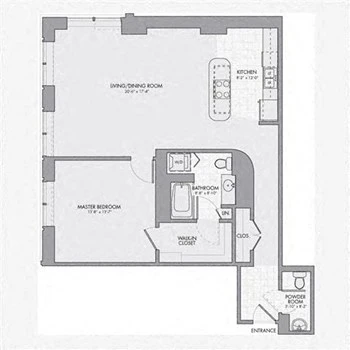Unit 00-0305 floor plan