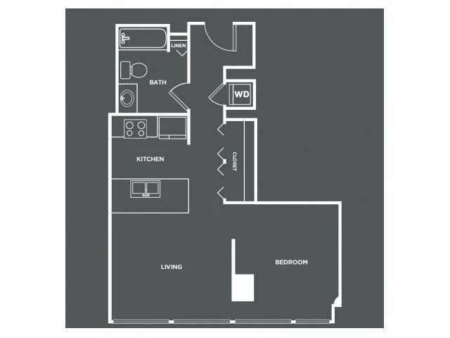 Unit 1910 floor plan