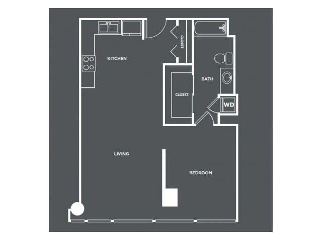 Unit 814 floor plan