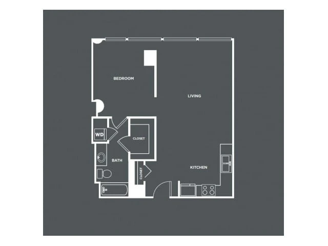Unit 1903 floor plan