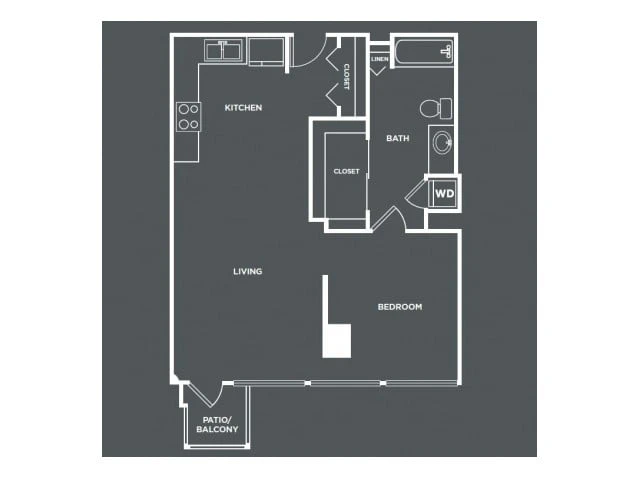 Unit 1914 floor plan