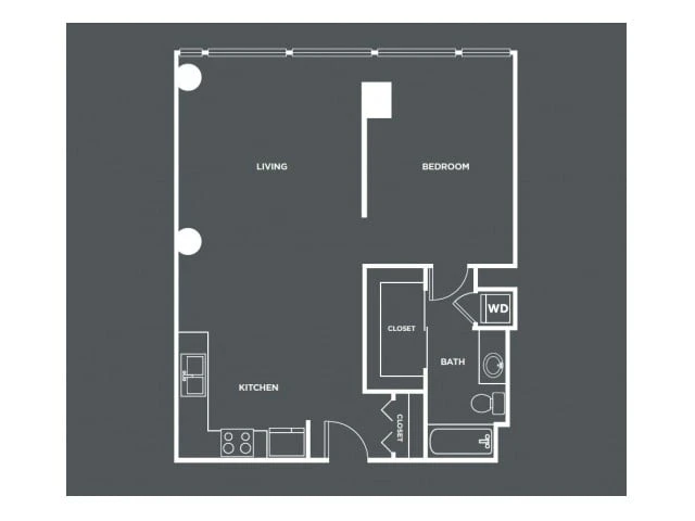 Unit 2114 floor plan