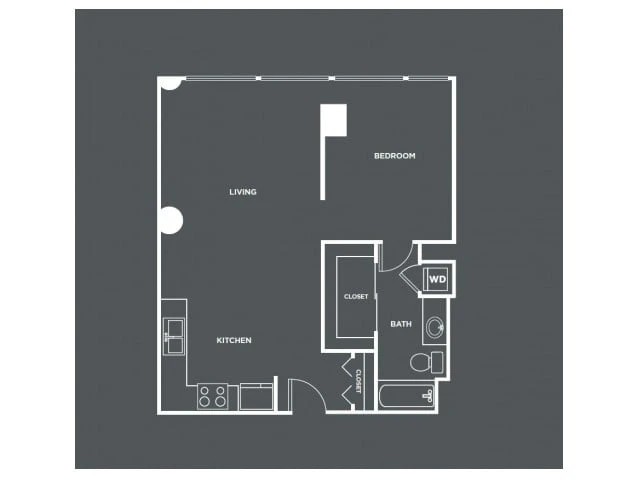 Unit 604 floor plan