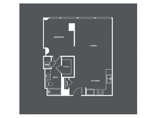 Unit 2005 floor plan