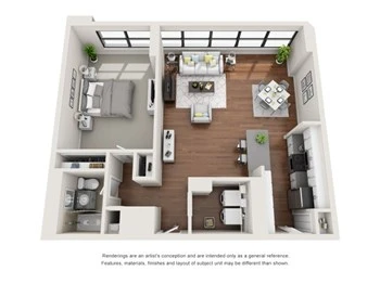 Unit 003601 floor plan