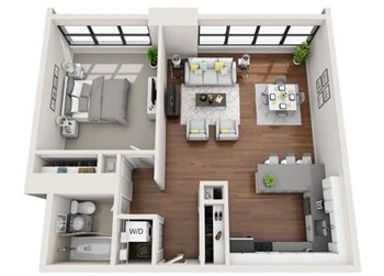 Unit 001613 floor plan