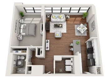 Unit 001501 floor plan